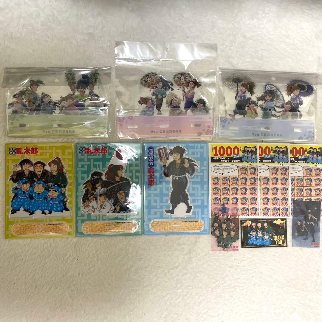 落第忍者乱太郎 プレミアム版 忍たま乱太郎 アクリルスタンド 下町散策の段