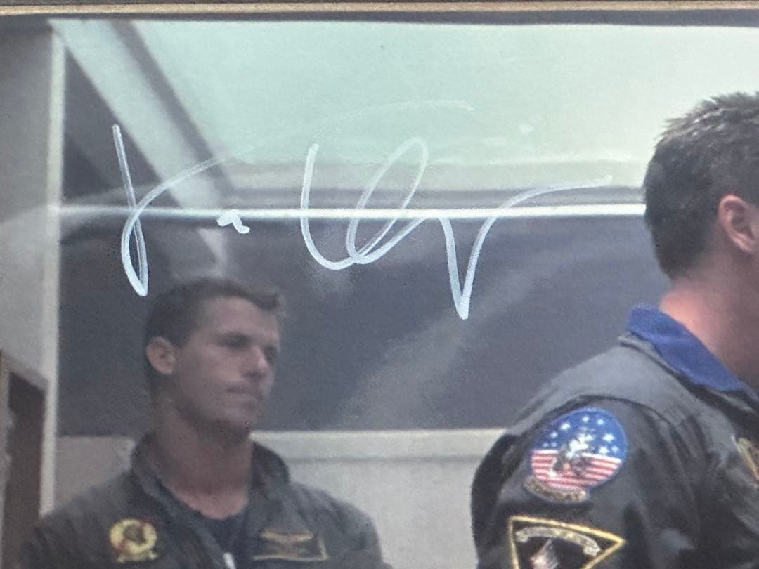 ヴァル・キルマー／トップガン/直筆サイン/認証証明書/TOPGUN