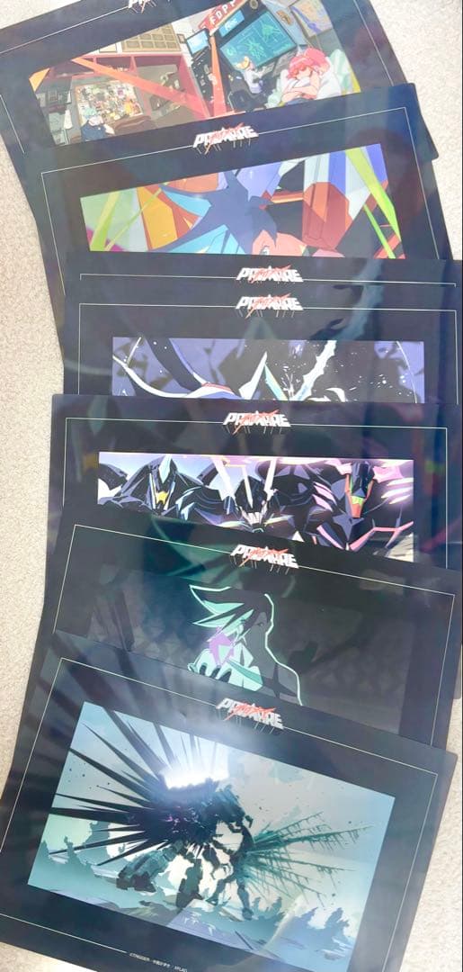 プロメア 限定特典 ぬいぐるみ フィギュア くじ ポスター ガロ リオ まとめ