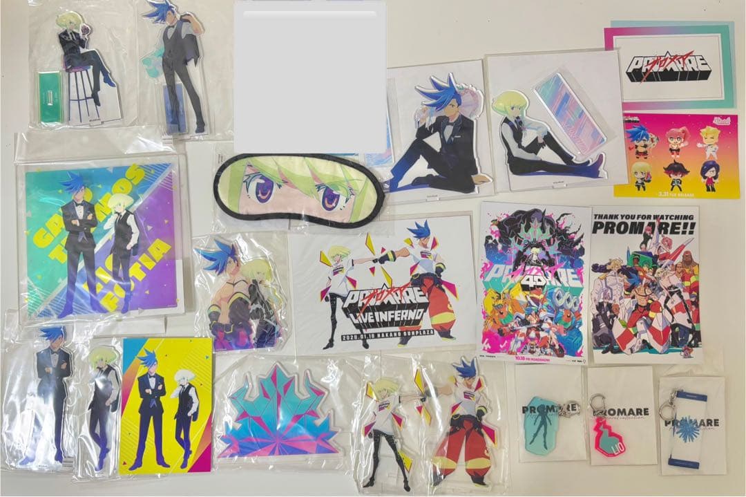 プロメア 限定特典 ぬいぐるみ フィギュア くじ ポスター ガロ リオ まとめ