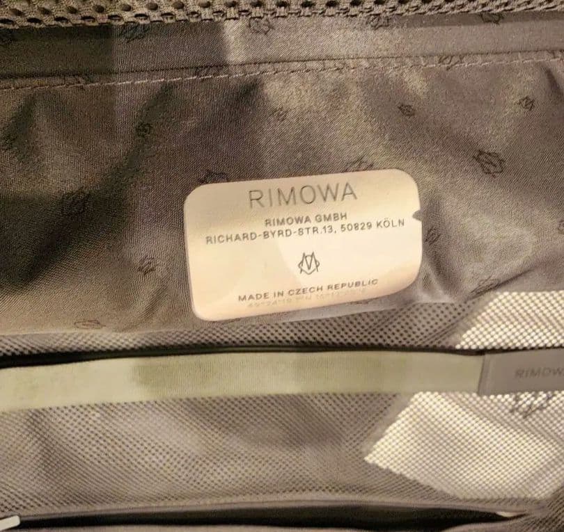 【1回使用美品】Rimowa Essencial trunk 89L　紺色