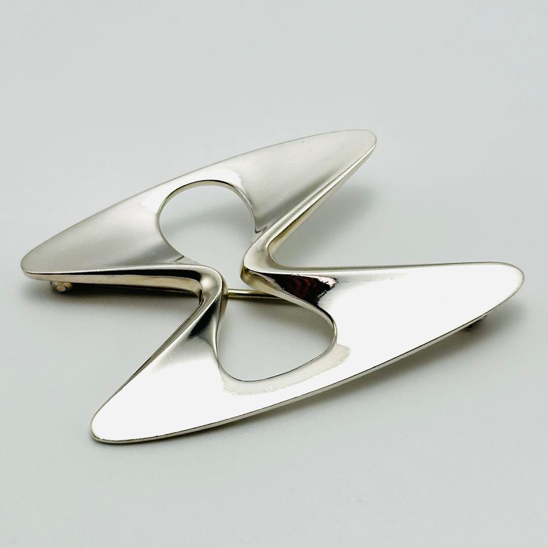   ジョージジェンセン　369 シルバーブローチ　925S