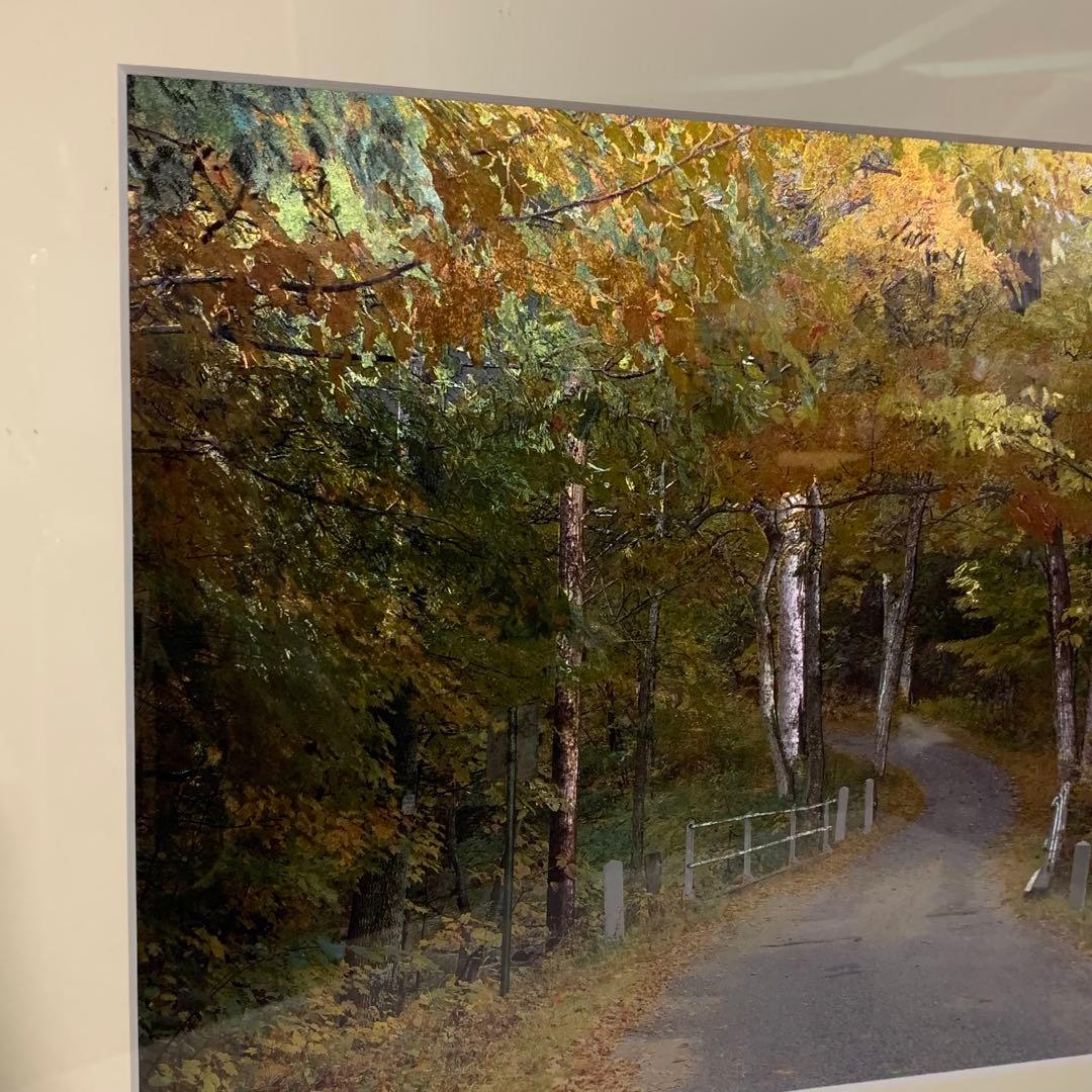 【新品・未使用】英国製 エッチングアート ヴィンテージ ホイルアート 山道