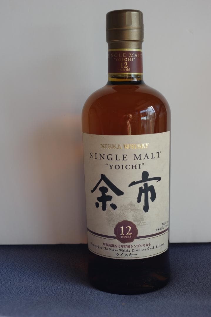ニッカウヰスキー シングルモルト余市 12年 700ml