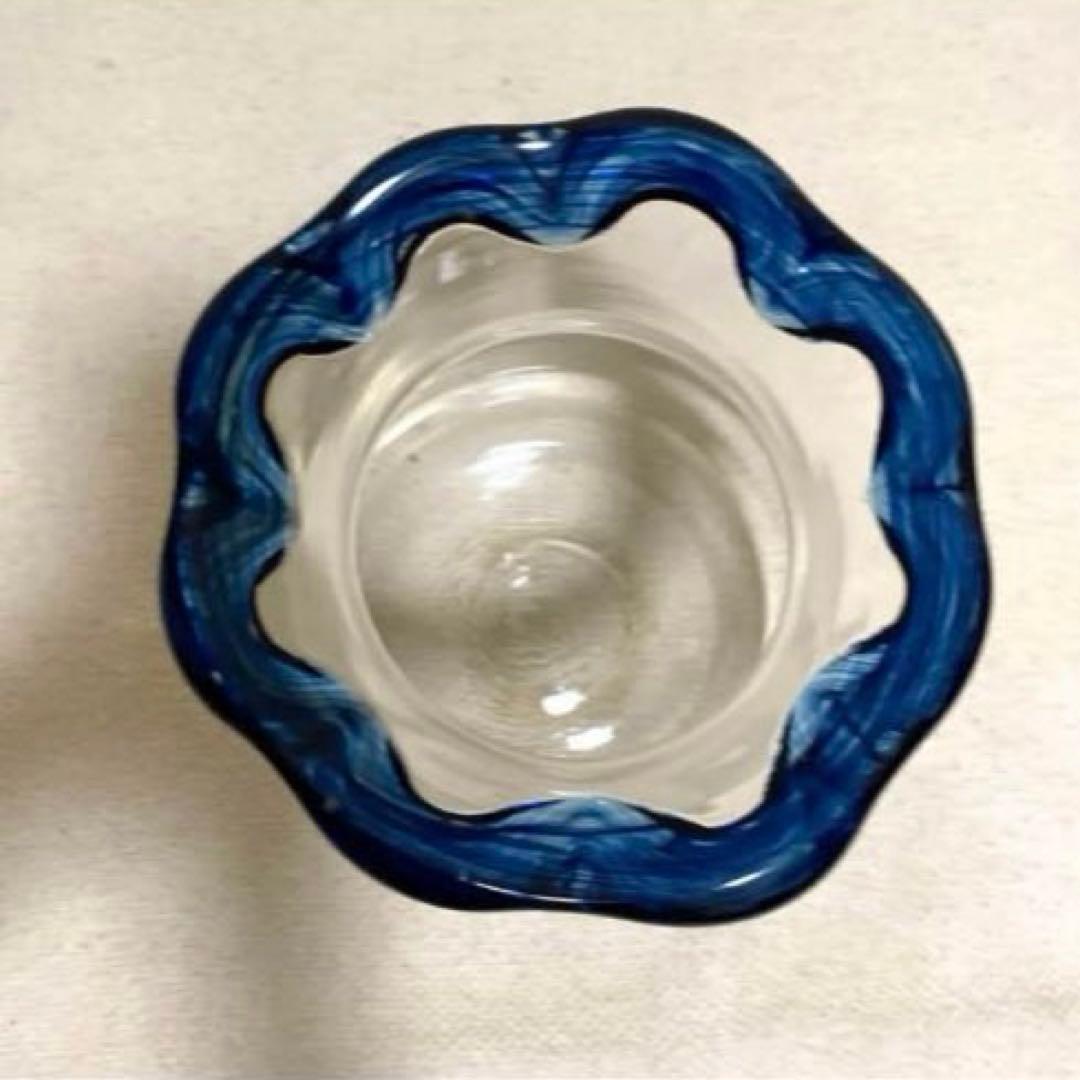 KITAICHI ガラス金魚鉢大 メダカ飼育鉢 吹き硝子鉢 厚手透明クリアガラス