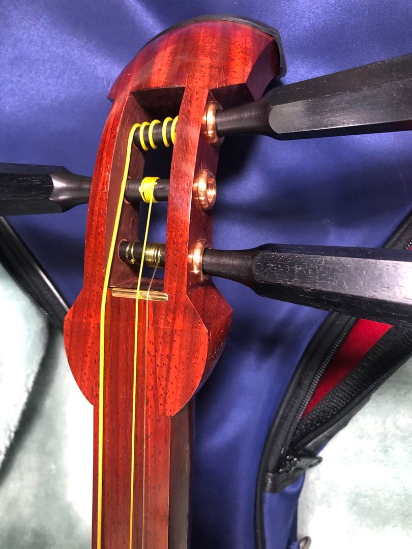 た*ん様 にちわ　銀河印　津軽三味線　太棹　花梨