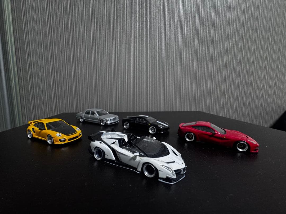 京商　1/64 ランボルギーニ　フェラーリ　ポルシェ　ベントレー　カスタム