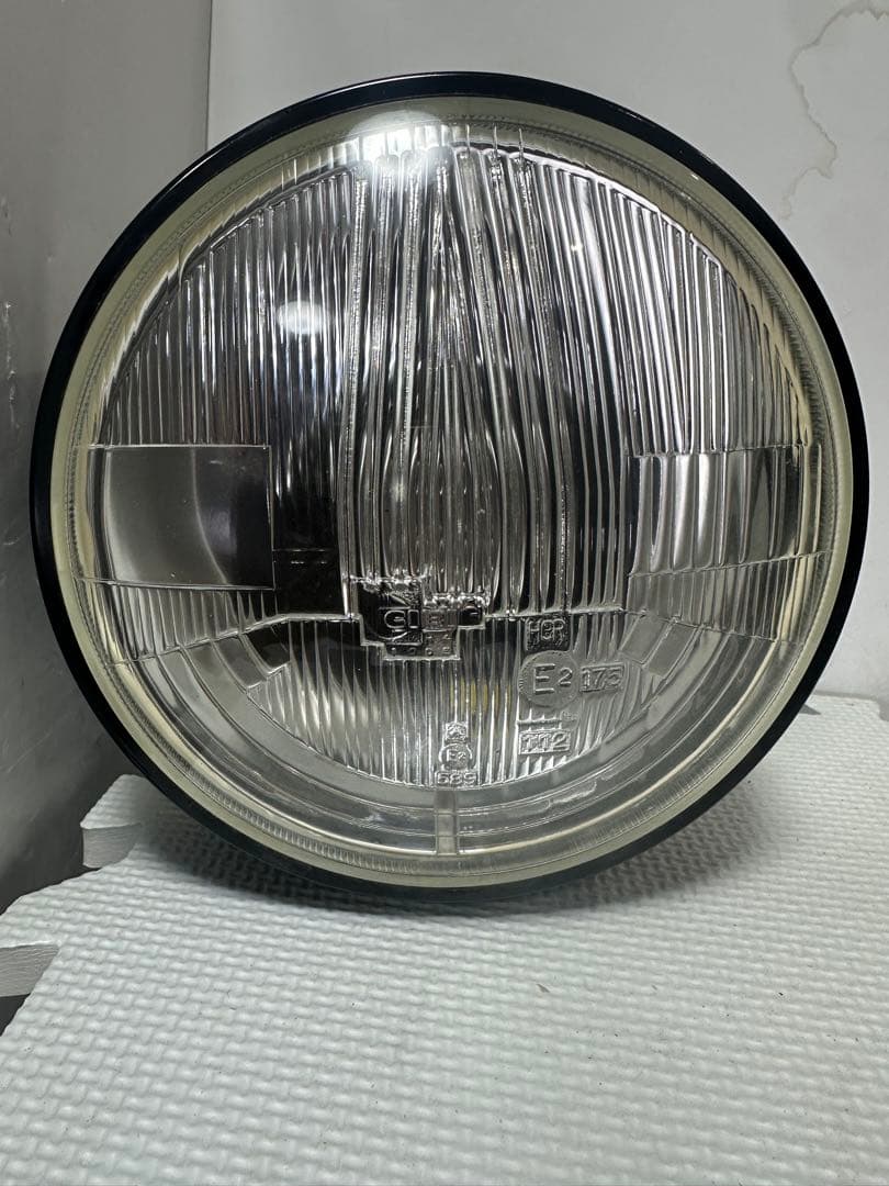 当時物希少CIBIE黒リムW反射ビームヘッドライト/検索シビエマーシャル