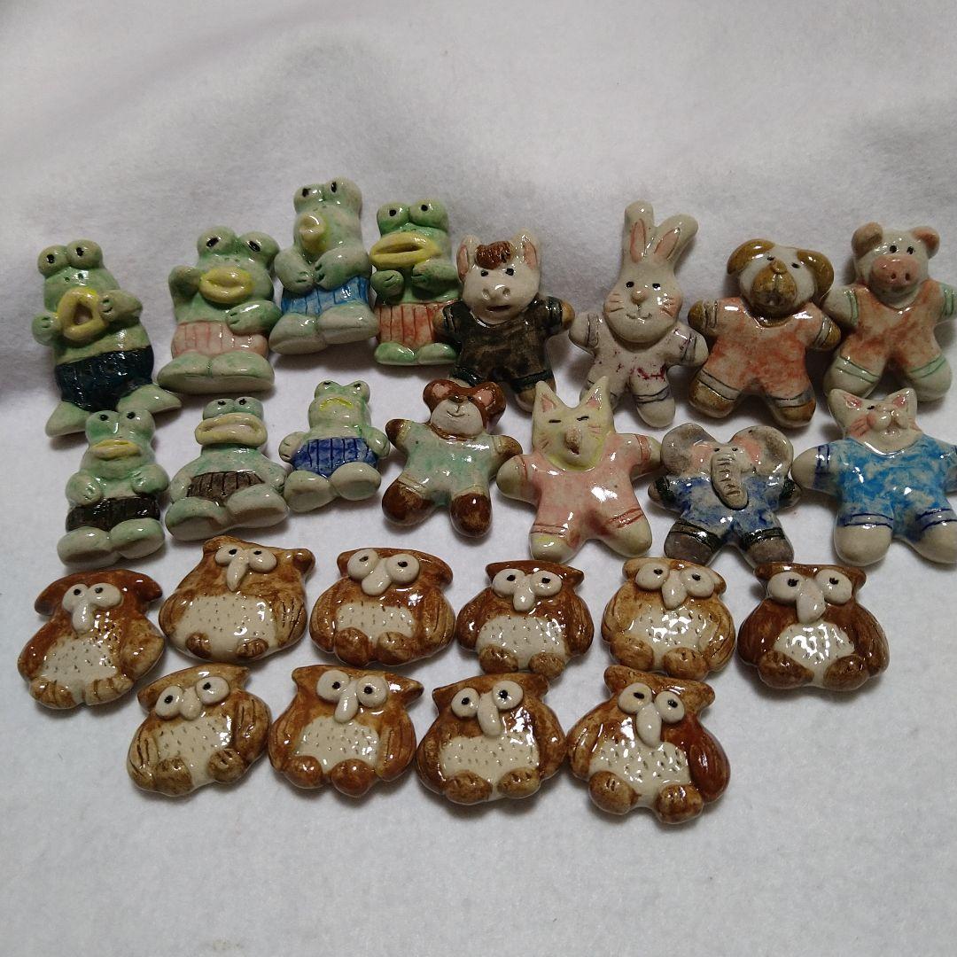 陶器製ねこ10個置物他まとめ売り