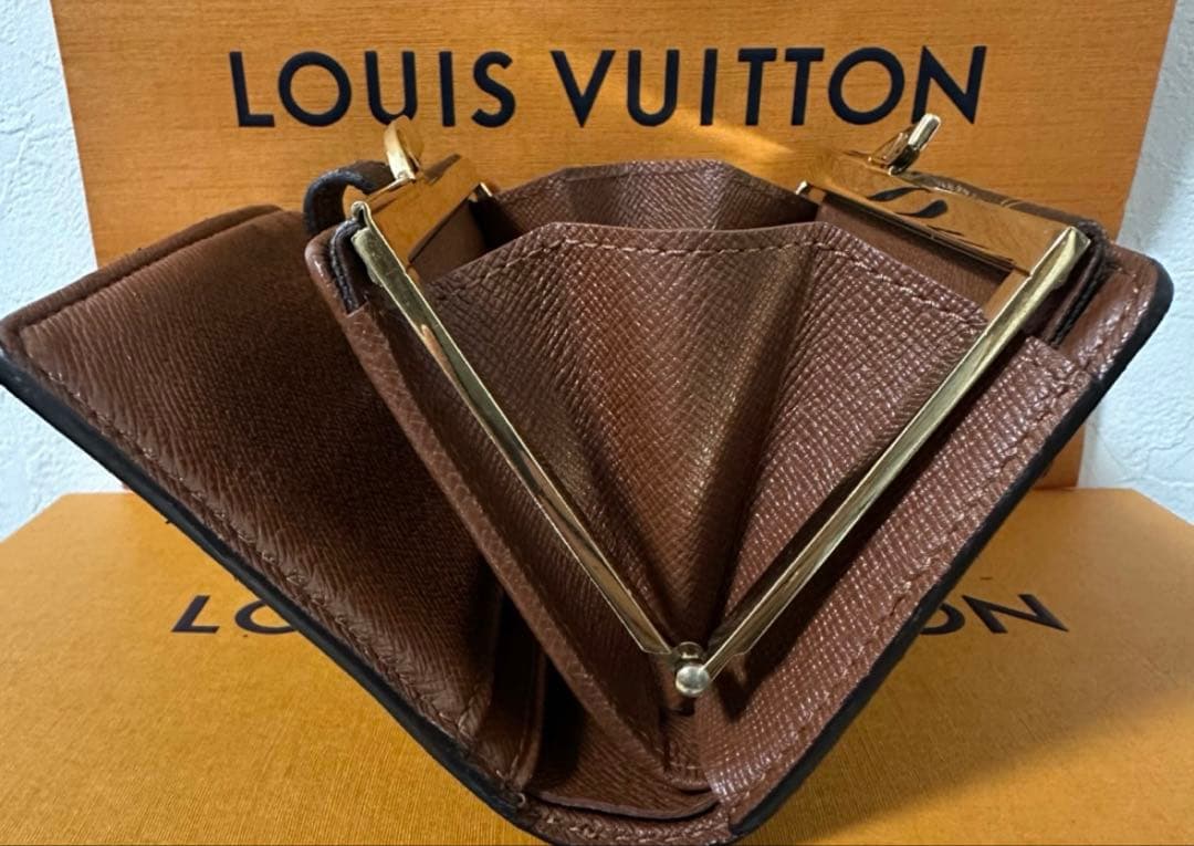 LOUIS VUITTON ポルトモネビエヴィエノワがまロニ つ折り財布