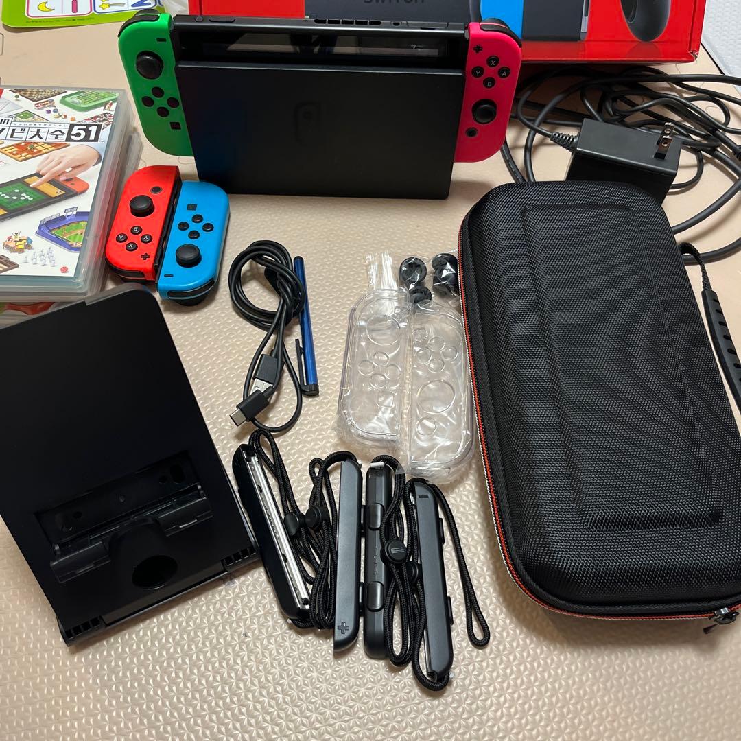 Nintendo Switch 本体セット ソフト4本