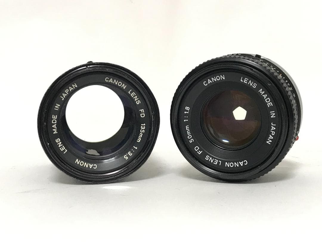Canon AE-1 & NFD 50ｍｍ & NFD 135mm　#9340