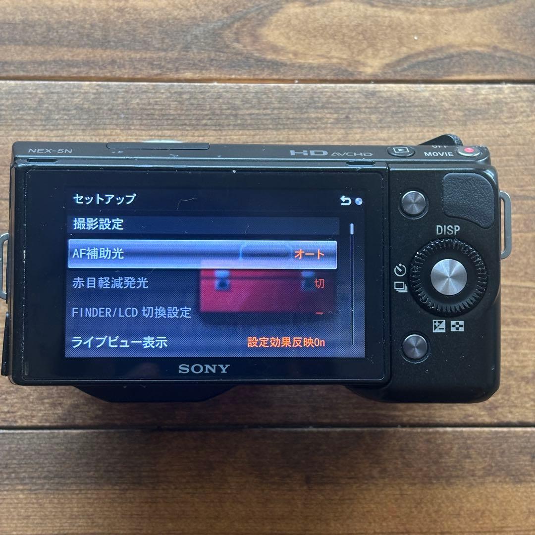 訳あり　SONY NEX-5N ミラーレス一眼　ズームレンズセット