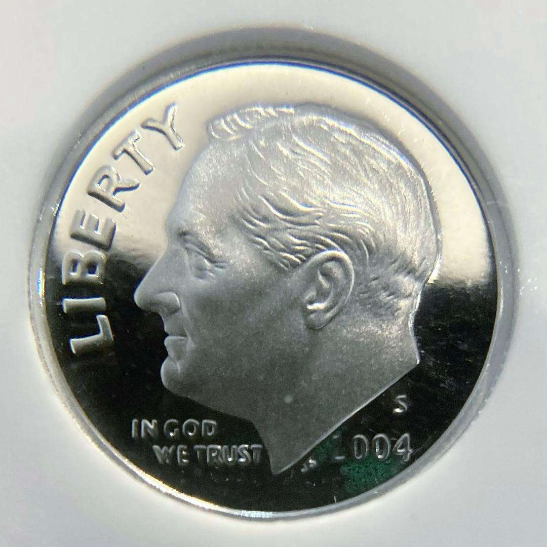 ★★ラルフ８★★2004年＆2005年米10Cプルーフ銀貨２枚PF70UC