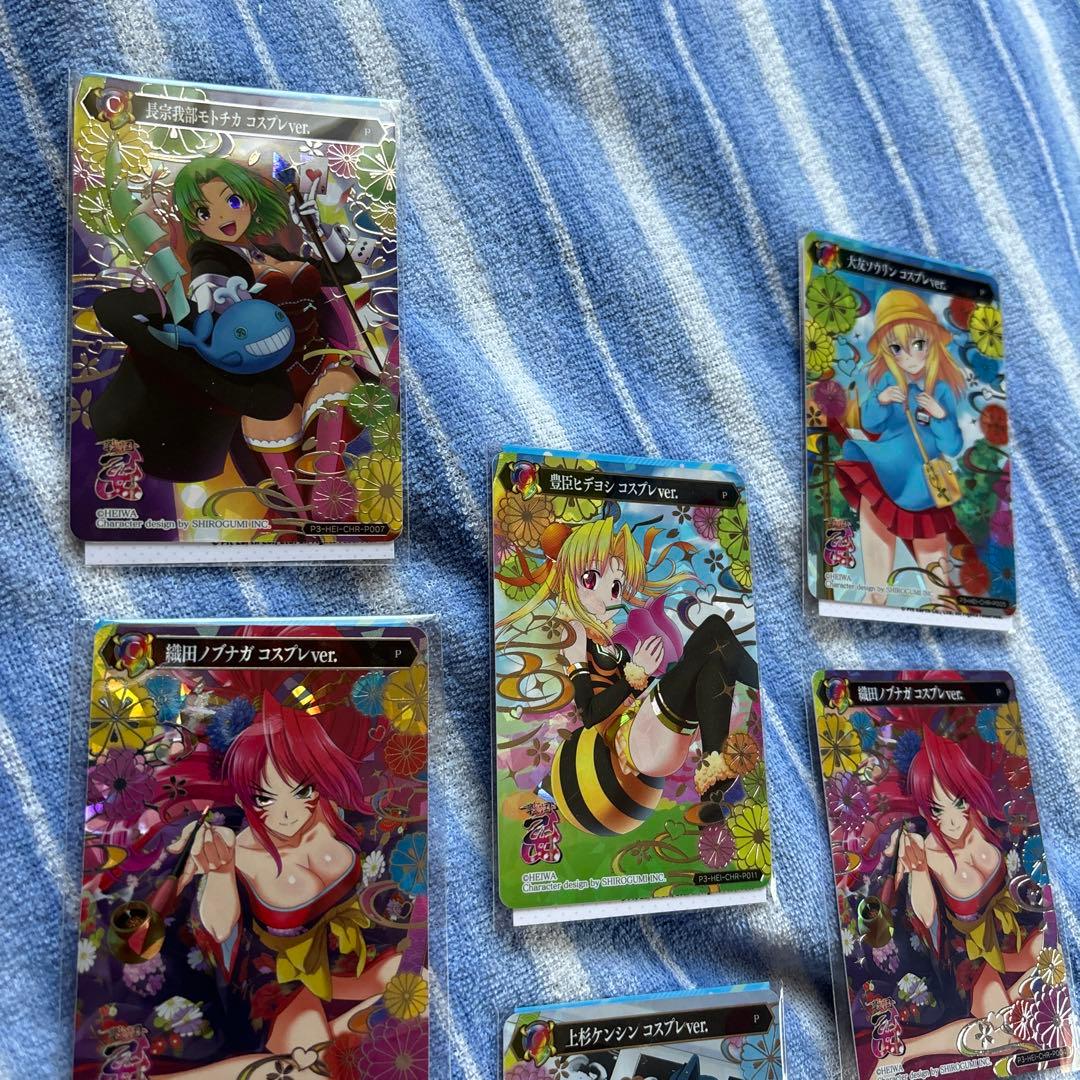 新品未開封　ポイトレ　戦国乙女　8枚セット　トレーディング　スロット　パチンコ