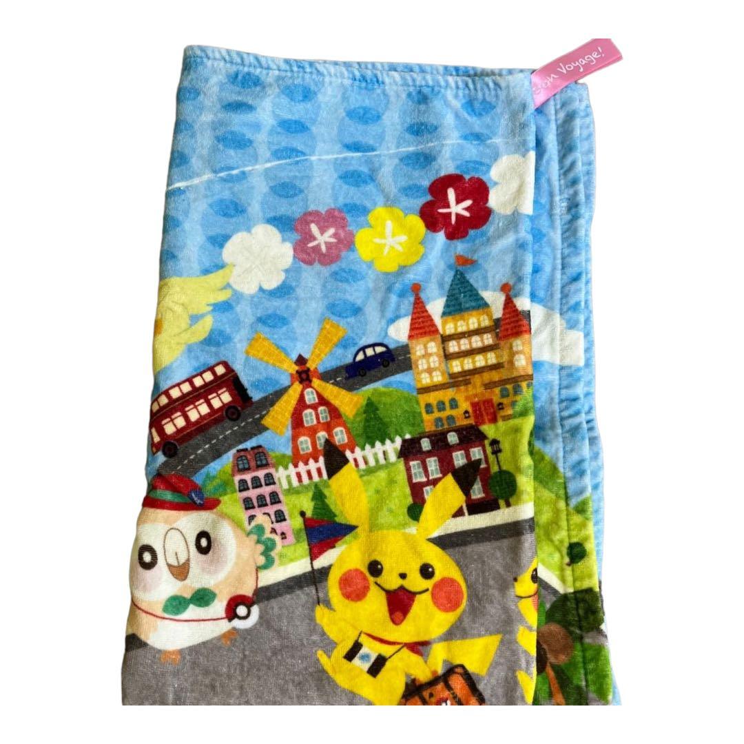 メルカリ唯一の出品！ポケモンセンター限定 バスタオル BonVoyage!
