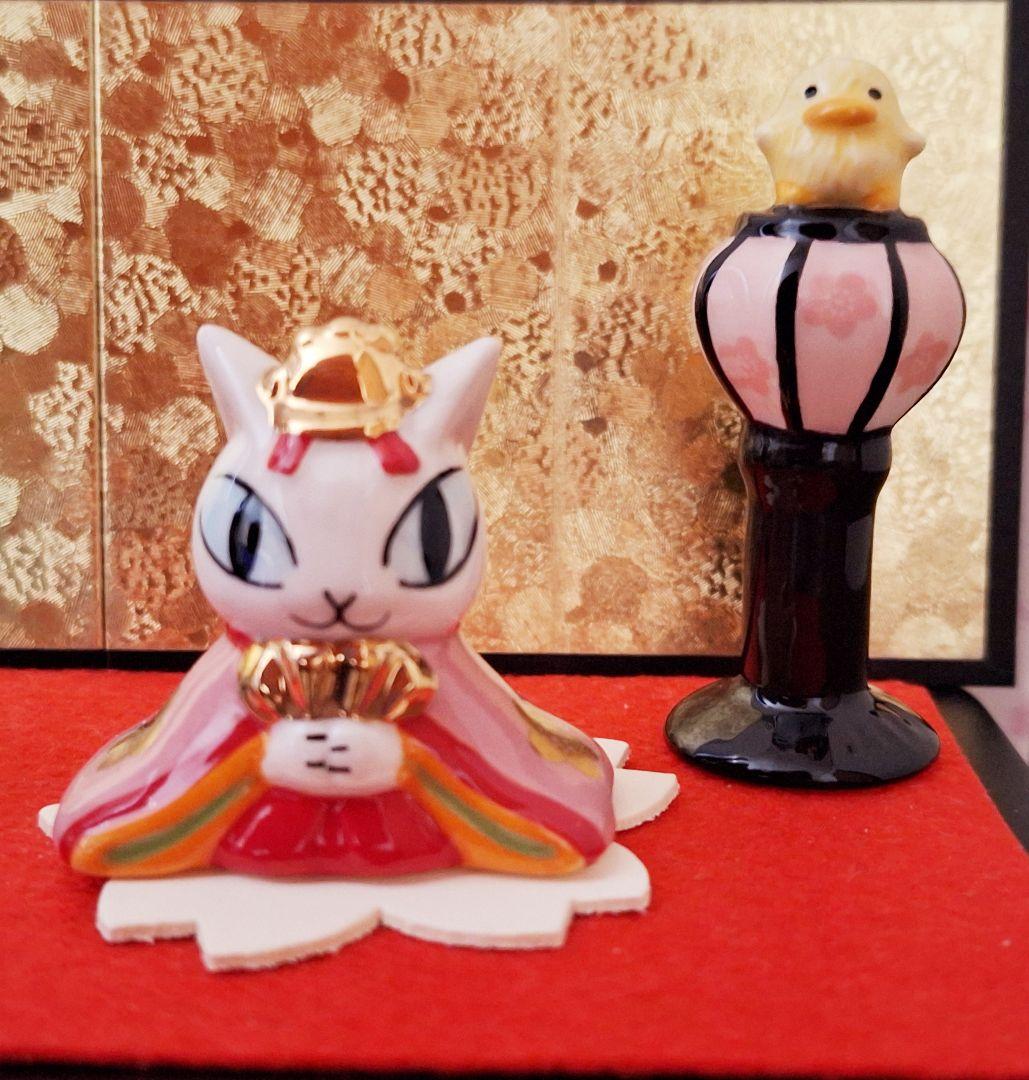 ダヤンと バニラ 雛人形