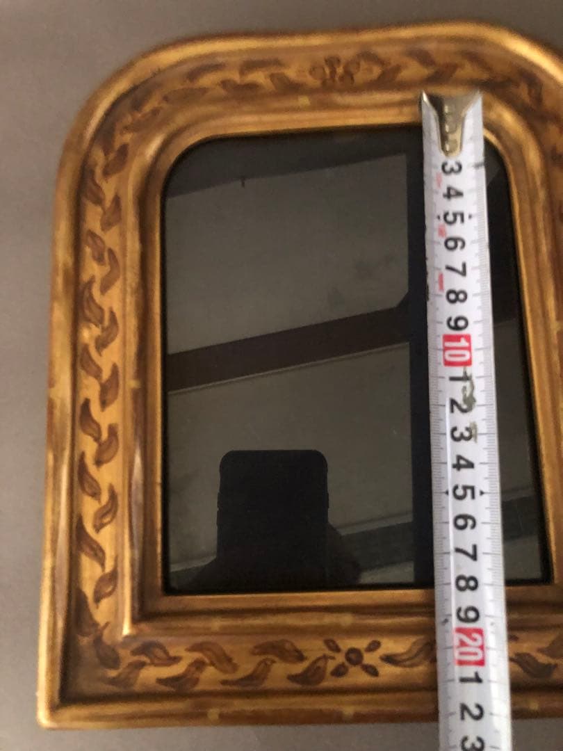 未使用　0号額縁　ガラス　外箱　黄袋付き