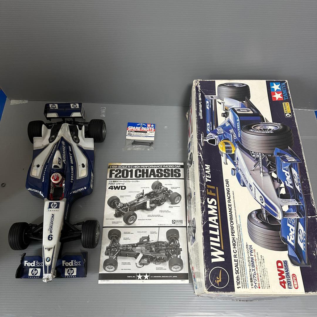 タミヤF201シャーシキット　ウィリアムズFW24