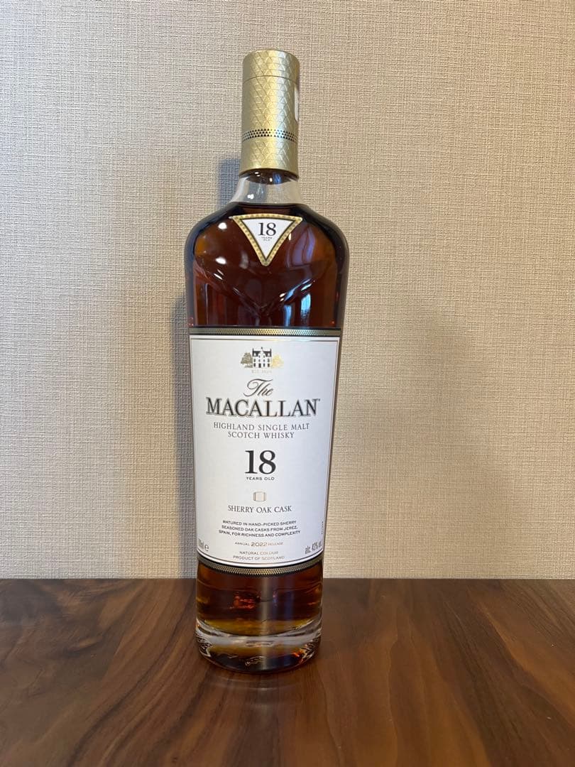 マッカラン 18年シェリーオークカスク 700ml