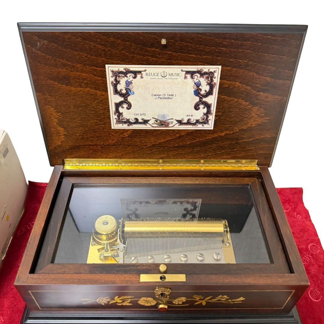 美品 REUGE MUSIC オルゴール 72弁 Canon(3teile)