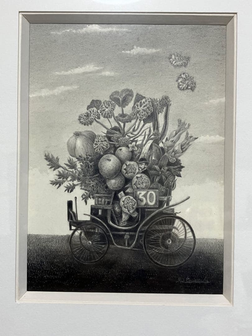 世界に一品　鉛筆画の異才　 河内良介作品「薬草採集」