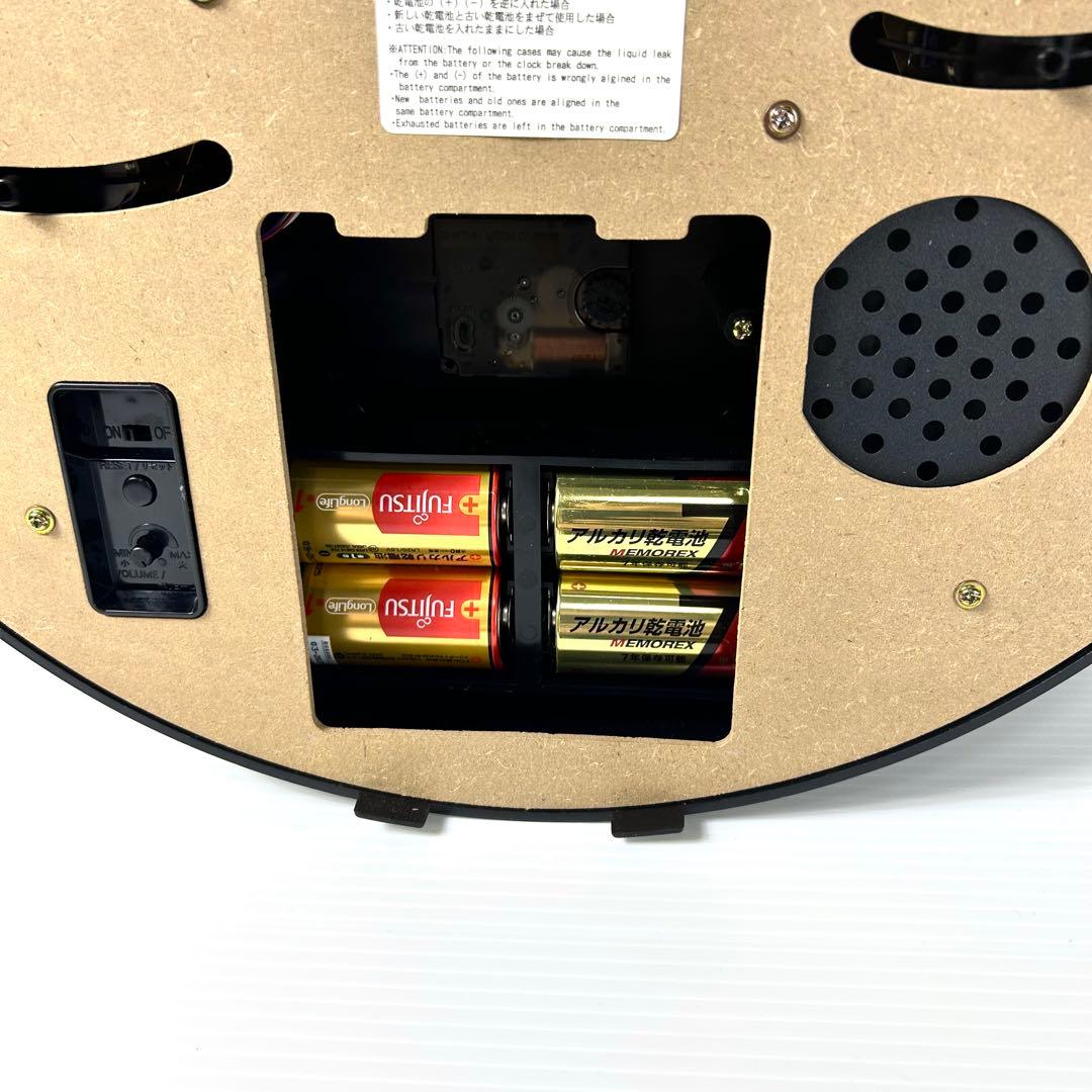 美品☆リズム時計工業 LIVESPOT スモールワールド RHYTHM