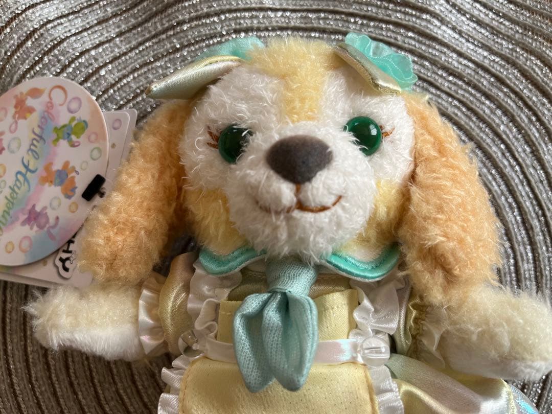 ダッフィー20周年　カラフルハピネス　ポージープラッシー　クッキーアン　バケパ