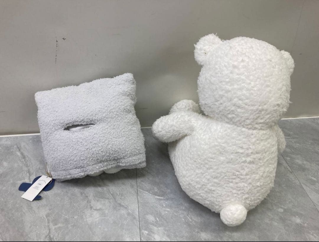 ジェラートピケ 15周年 カラースプレー×ベア ティッシュケース ２点セット