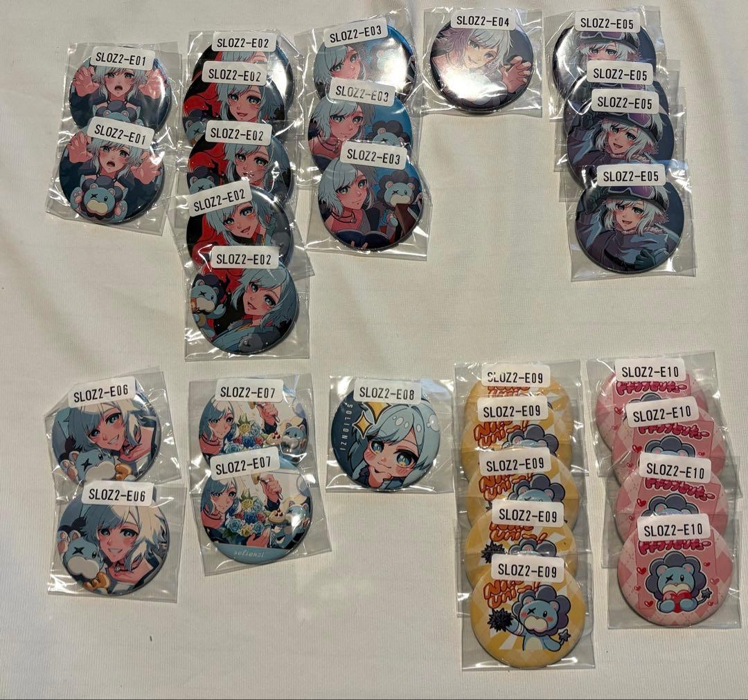 空衣御侍 ウェブポン 缶バッジ クリアキーホルダー アクリルキーホルダー