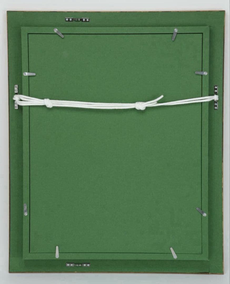 【額装】キュビズム風 女性人物画 模写 現代アート 油彩風インテリア 52×43