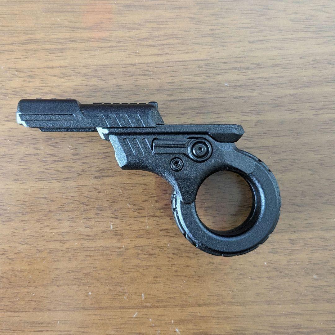 【新品】フィジェットトイ　ガンタイプ　ブラック　スライダー　EDC