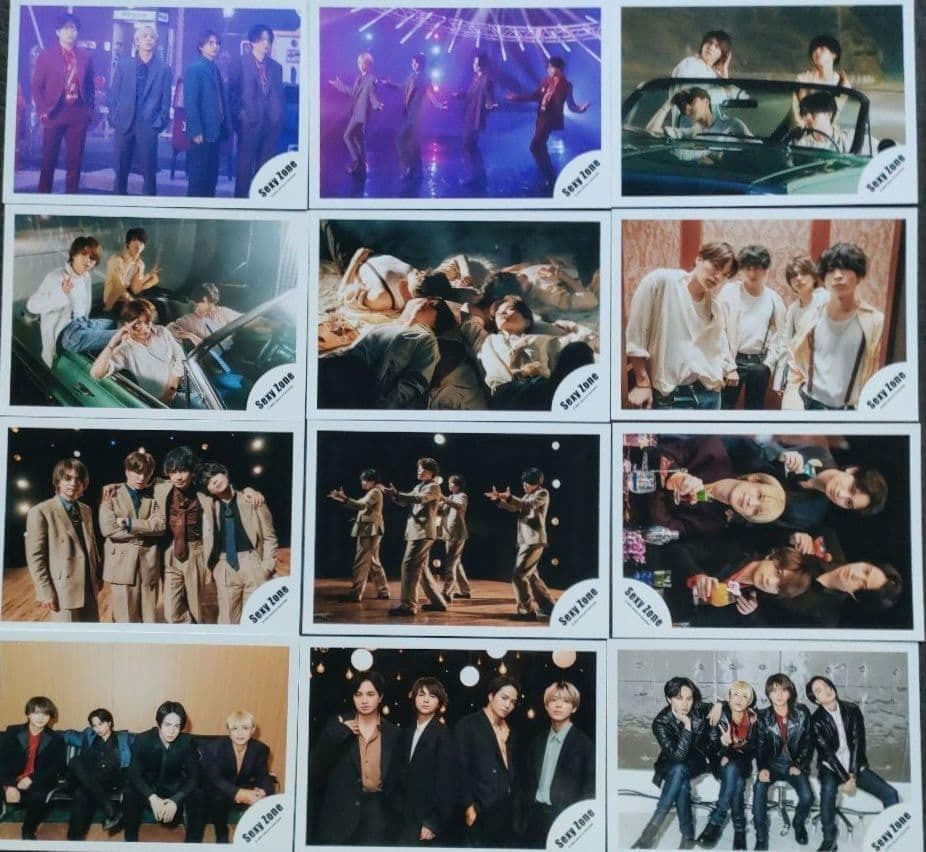 Sexy Zone セクゾ 公式写真 集合 ① デビュー～2024