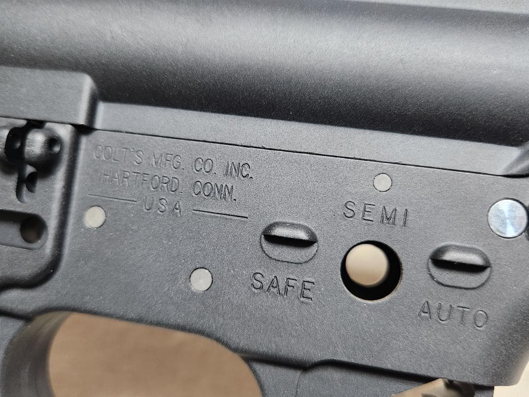 【新品】Z-parts PTW　鍛造　レシーバー　セット　コルト　刻印