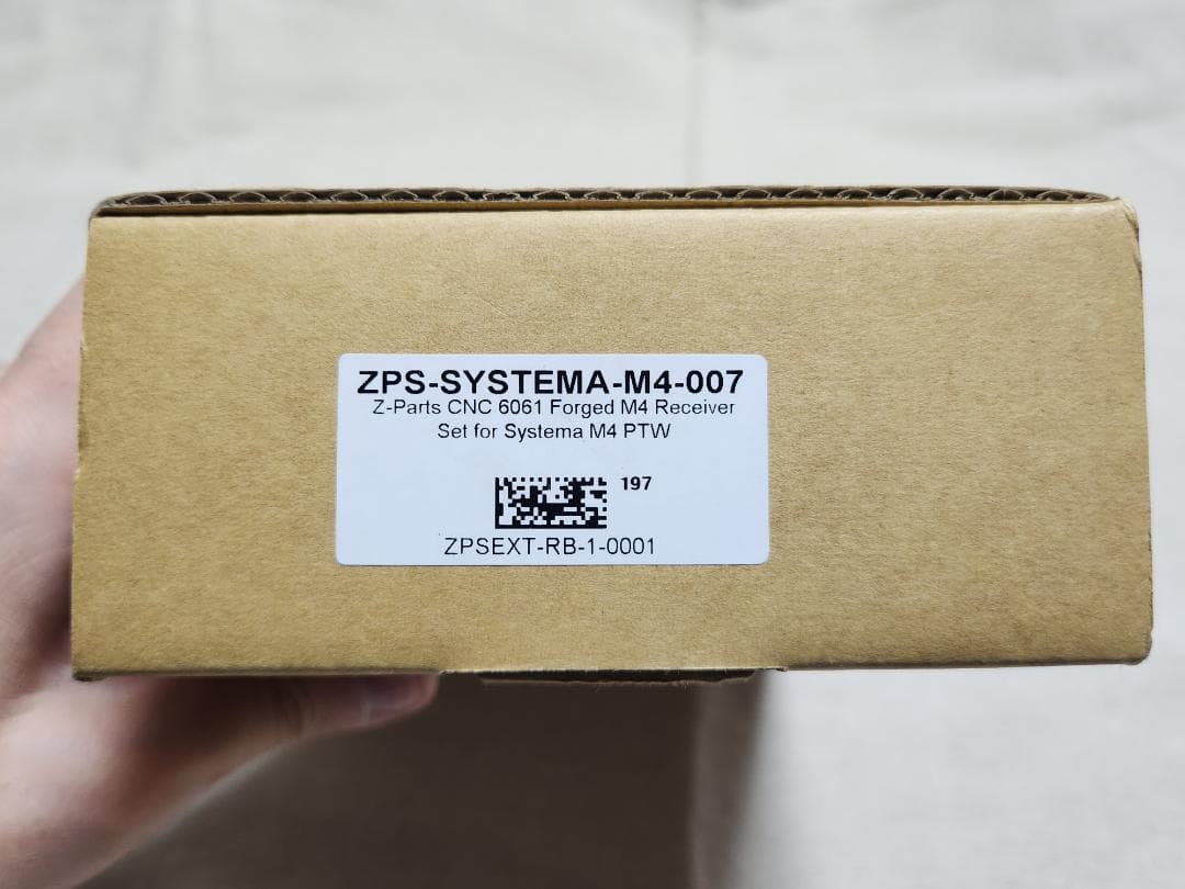 【新品】Z-parts PTW　鍛造　レシーバー　セット　コルト　刻印