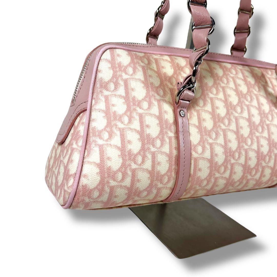 Christian Dior ロマンティック ハンドバッグ トロッター リボン