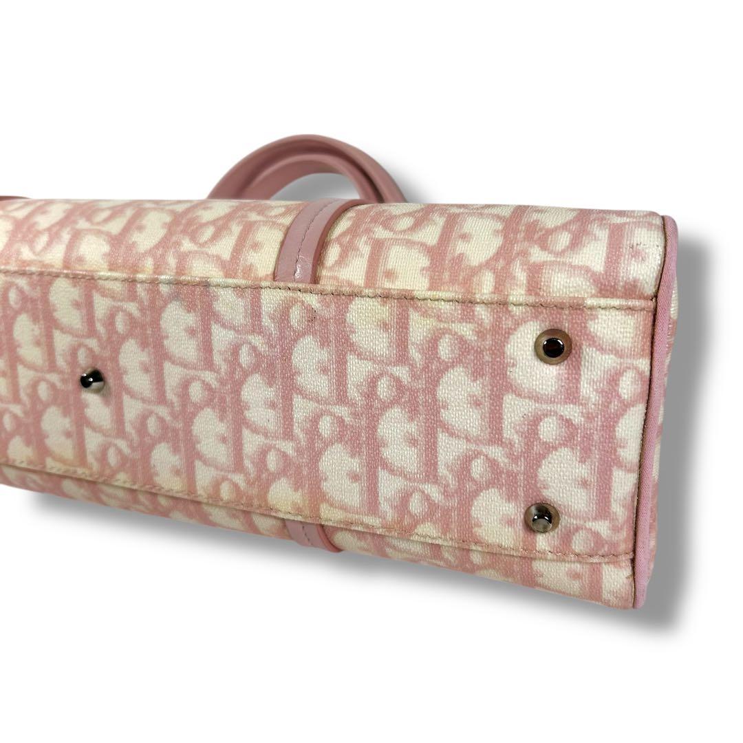 Christian Dior ロマンティック ハンドバッグ トロッター リボン