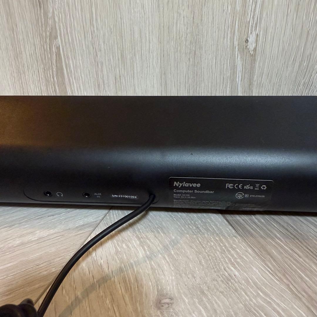 NYLAVE サウンドバー スピーカー