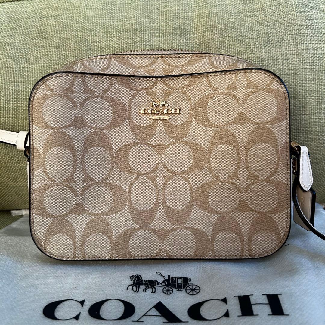 シグネチャー　COACH コーチ　ショルダーバッグ　ミニショルダー　スマホバッグ