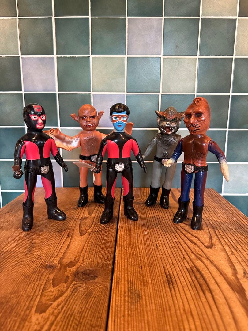 ユニファイブ　ソフビ　仮面ライダー　5体まとめ売り