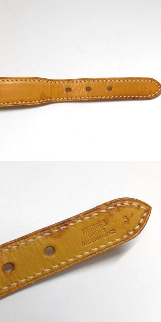 ai様 首輪 カラー 犬 レザー Hロゴ トワルアッシュ ペット Sサイズ