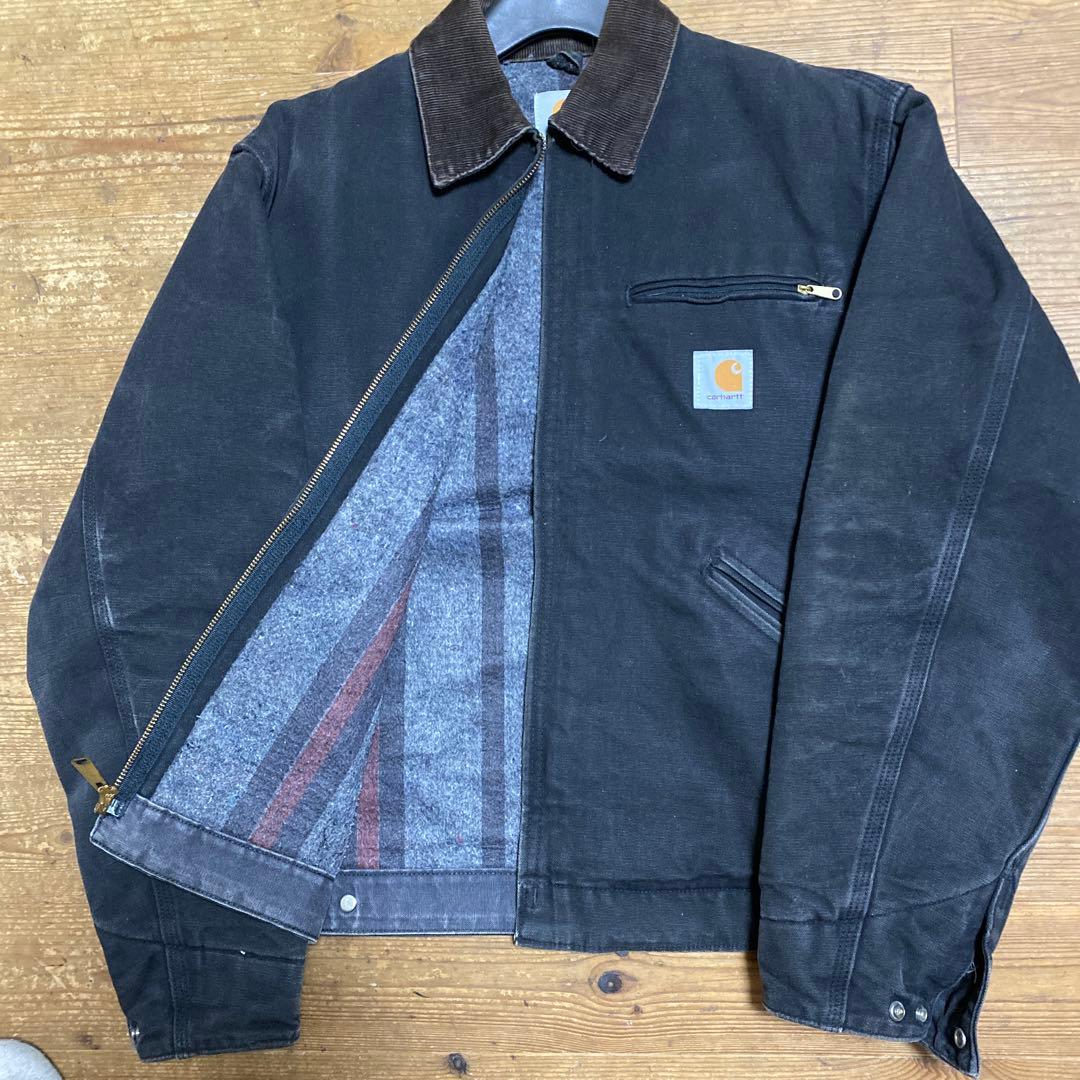 USA製 カーハート　デトロイトジャケット ブラック　size 40