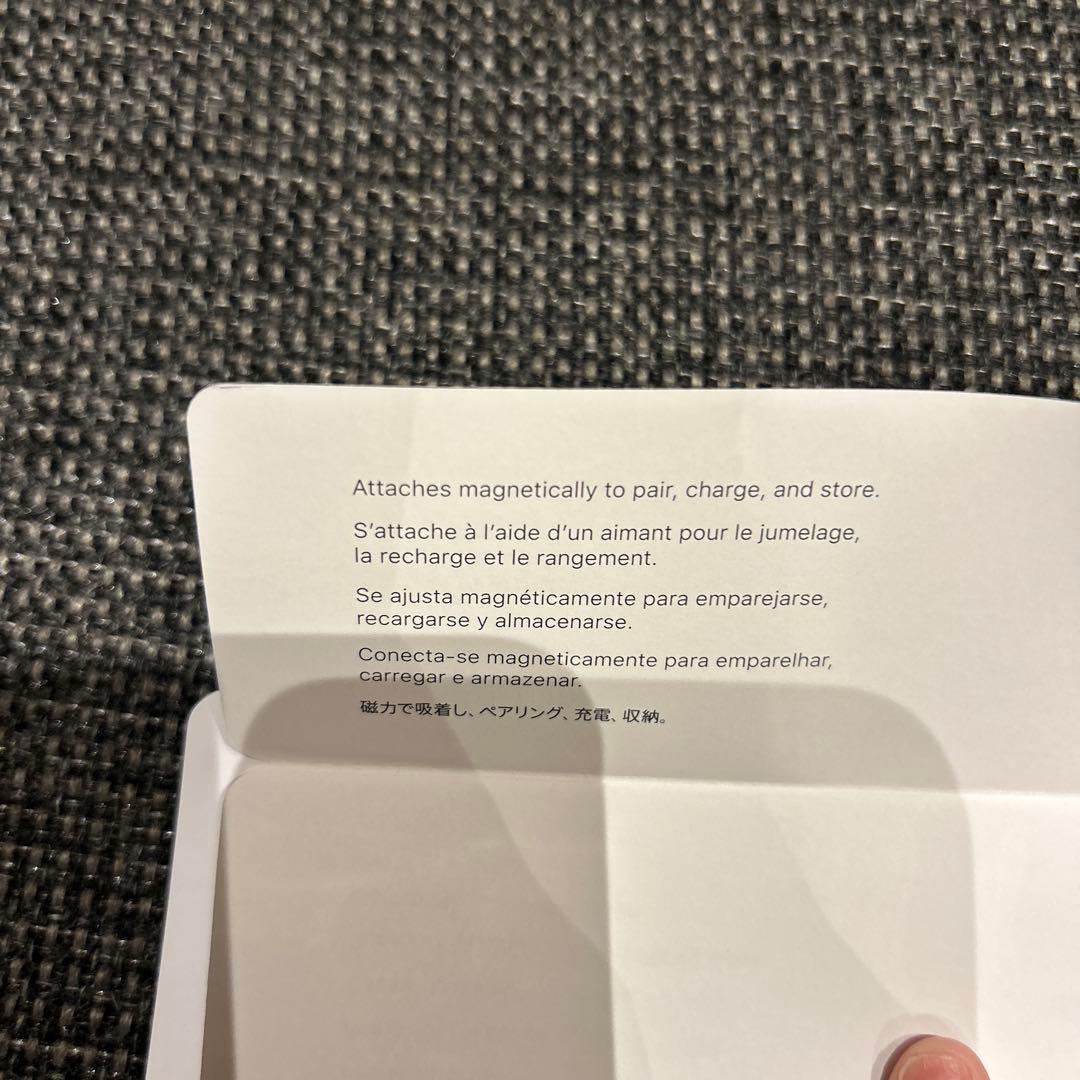 Apple ペンシル 第2世代 ワイヤレス充電 MU8F2J/A