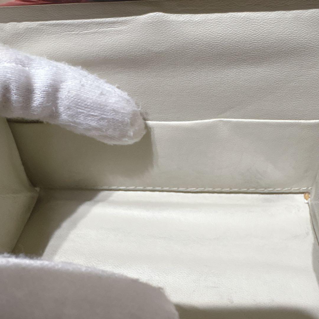 文庫屋大関 二つ折り財布 ロカイユ がま口 ベビーピンク 浅草 伝統工芸 本革