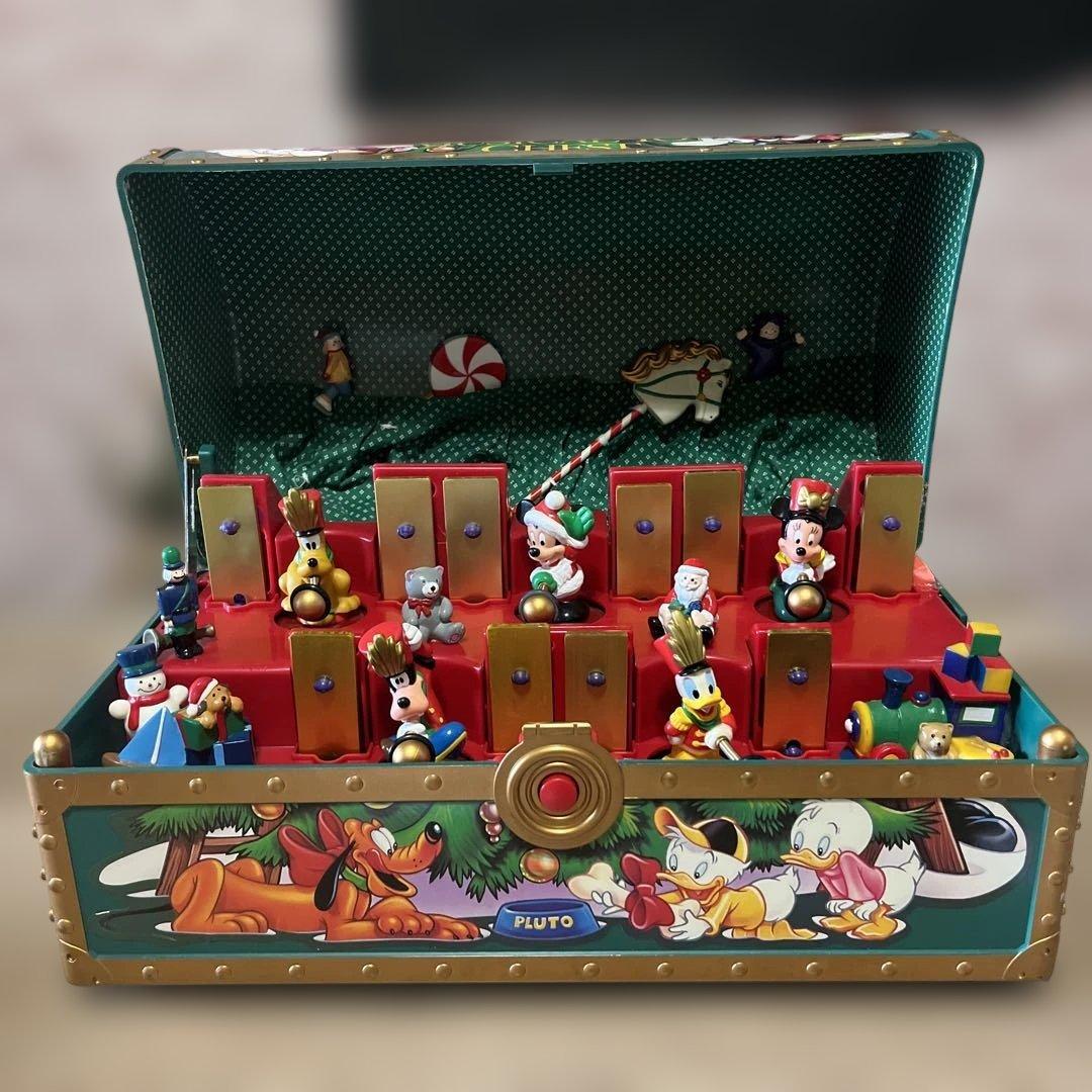 激レア　ディズニークリスマスオルゴール　レトロ