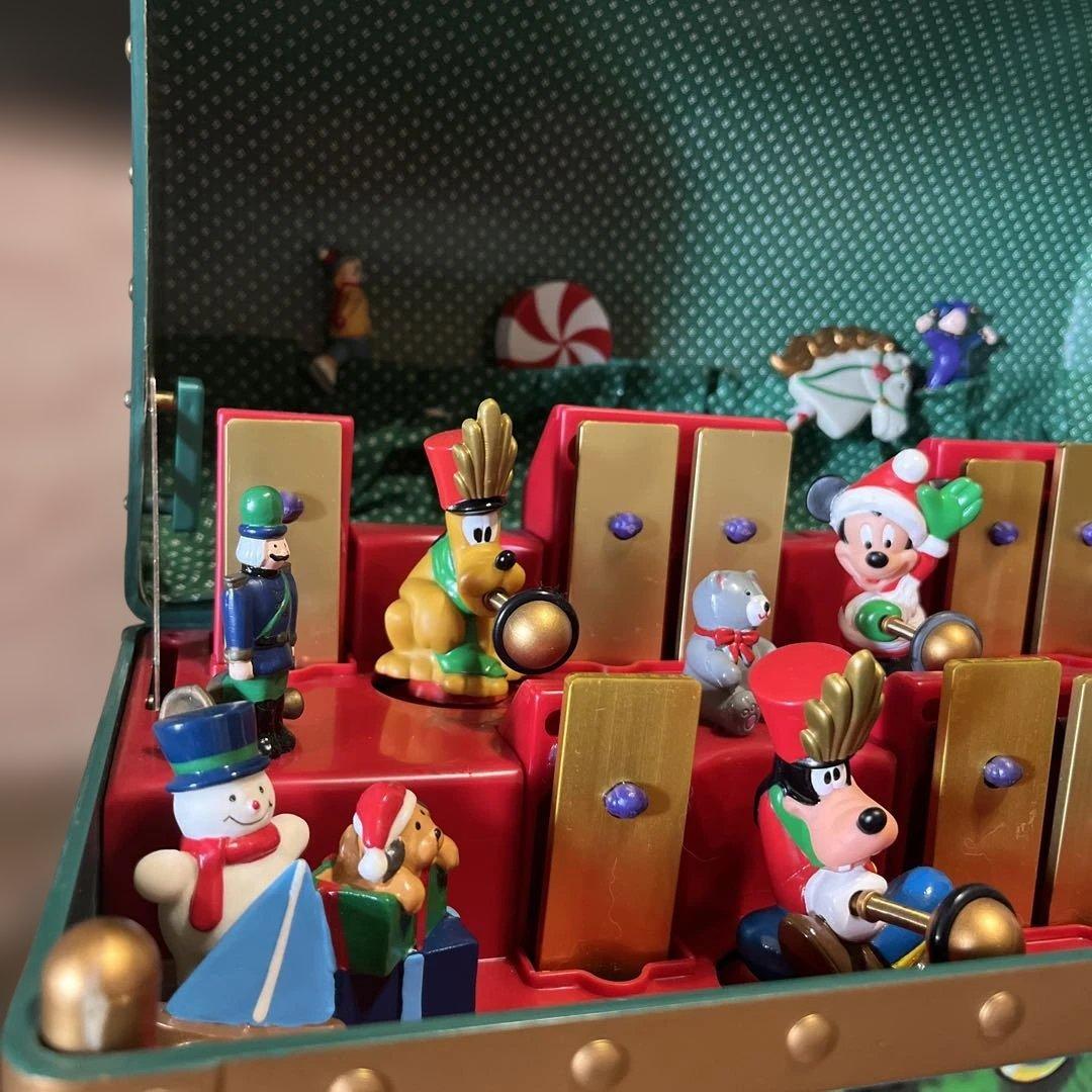 激レア　ディズニークリスマスオルゴール　レトロ