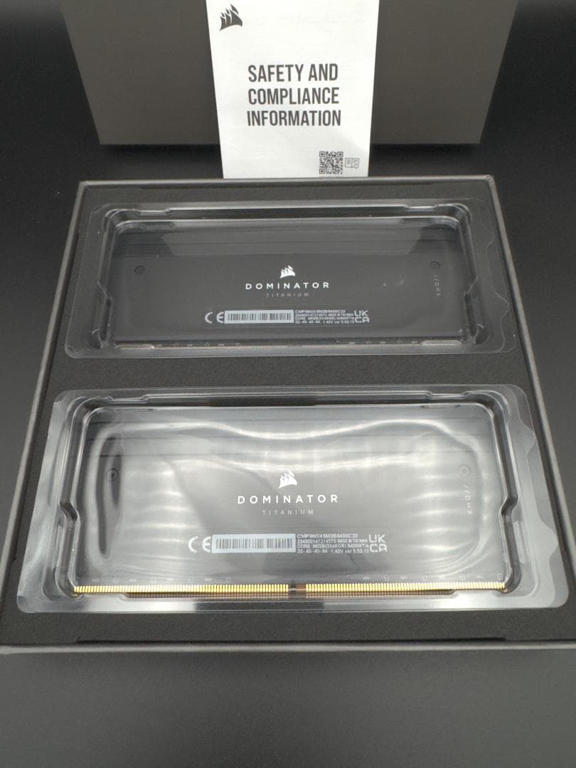 Corsair DOMINATOR TITANIUM 48×2 96GB