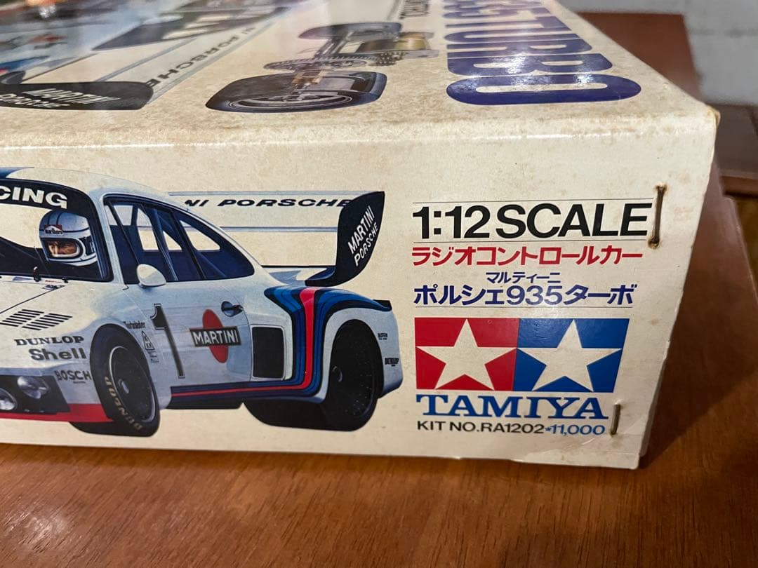 当時物　タミヤ 1/12RCマルティーニ　ポルシェ935ターボ