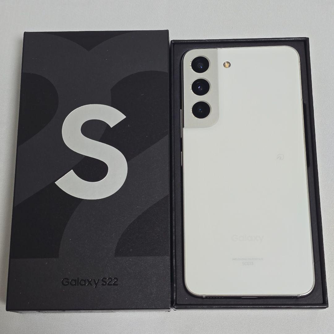 【新品同様】Galaxy S22 SIMフリー 判定○ au版