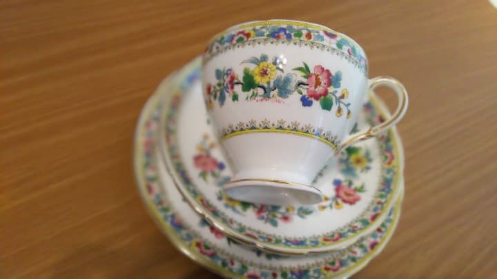 Foley フォリー MingRose カップ＆ソーサー＆プレート